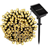 Outmore 200 LED Warm White Solar String Lights Outmore 200 LED Warm White Solar String Lights